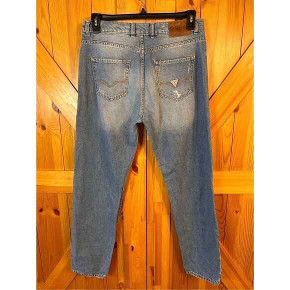 Guess Men’s Jackson Relaxed Tapered Jeans Size 30 Button Fly (4357) - Picture 5 of 11